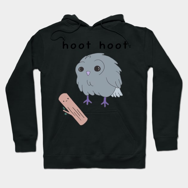 Hoot! Hoodie by Beni-Shoga-Ink